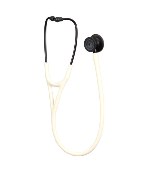 3M™ Littmann Cardiology IV Stethoscope, White Alabaster, Satin Tube, 6186C
