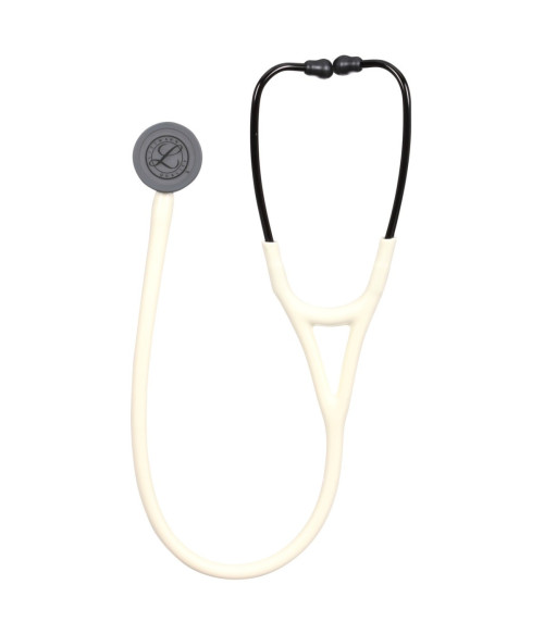 3M™ Littmann Cardiology IV Stethoscope, White Alabaster, Satin Tube, 6186C