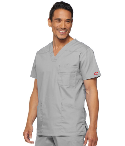 Dickies EDS Signature Men's V-Neck Solid Scrub Top and Scrub Pant-81906 81006