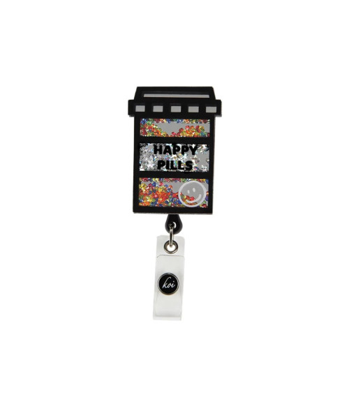 koi Shaker Badges Happy Pills-A156-HPL