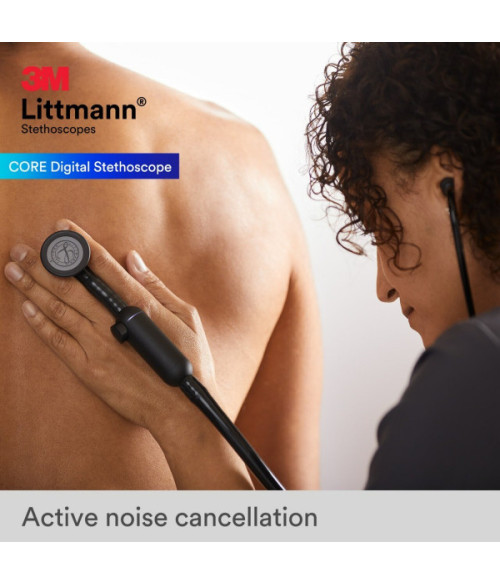 3M™ Littmann® CORE Digital Stethoscope, 8480 - Black